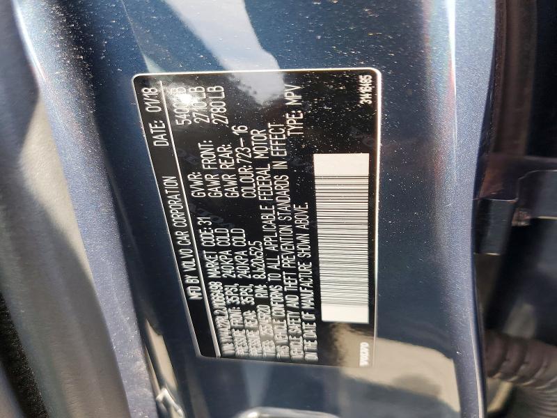 Photo 14 from auction – 2018 VOLVO XC60 with VIN YV4A22RL2J1066498