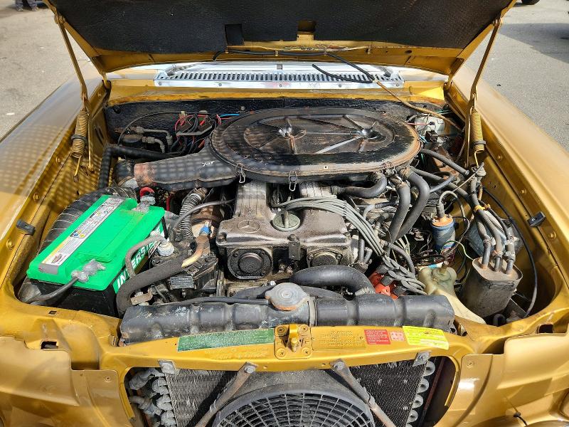 Photo 11 from auction – 1976 MERZ 280-CLASS with VIN 11407312107521
