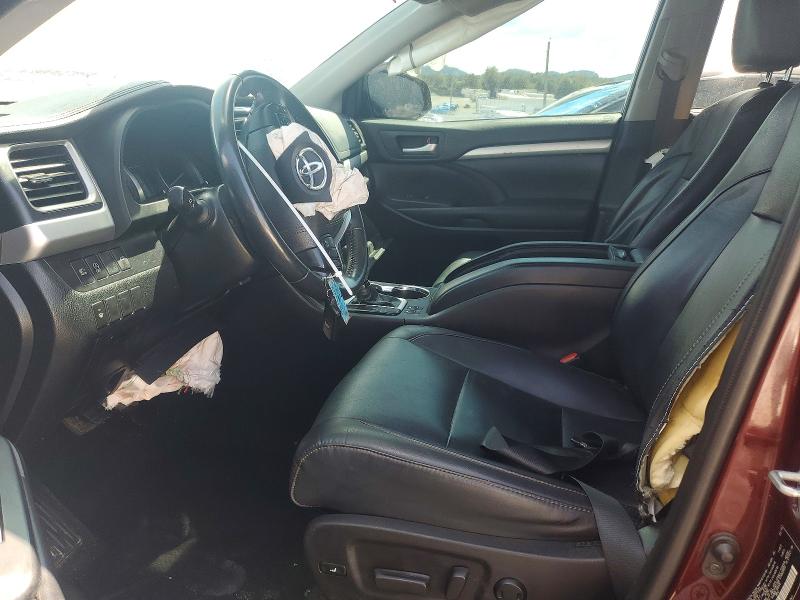 Photo 7 from auction – 2019 TOYOTA HIGHLANDER with VIN 5TDJZRFH5KS992924