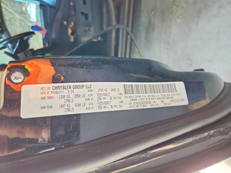 Photo 14 from auction – 2014 DODGE GRAND CARAVAN with VIN 2C4RDGEG6ER306496