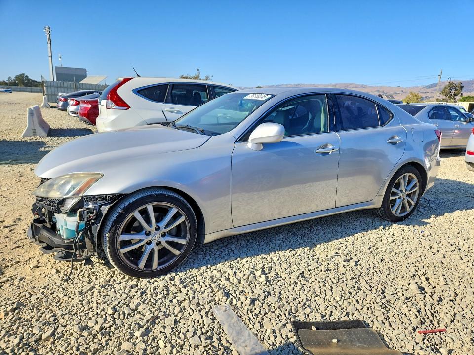 LEXUS IS 250 2007 with VIN JTHBK262072045878 - Photo from auction