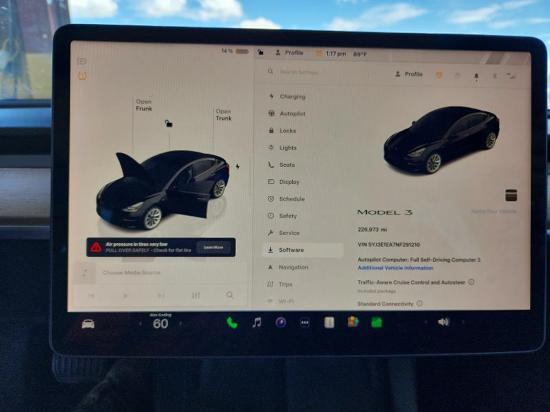 Photo 9 from auction – 2022 TESLA MODEL 3 with VIN 5YJ3E1EA7NF291210