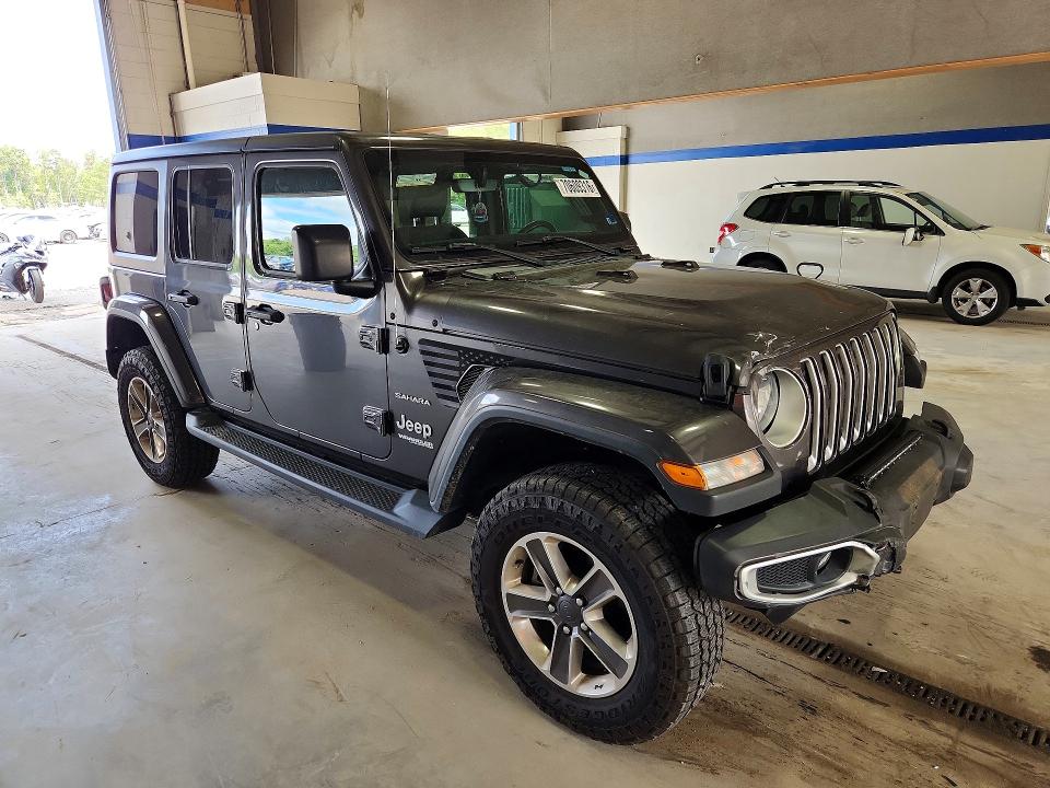 Снимка 4 от търг – 2020 JEEP WRANGLER UNLIMITED с VIN 1C4HJXEM2LW277657