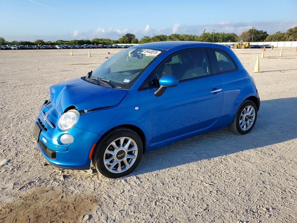 FIAT 500 2017 with VIN 3C3CFFKR6HT699759 - Photo from auction