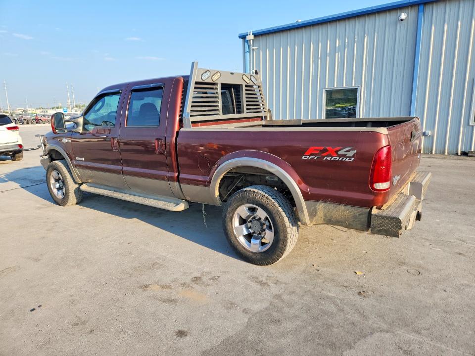 Photo 2 from auction – 2005 FORD F250 with VIN 1FTSW21P75EB80439