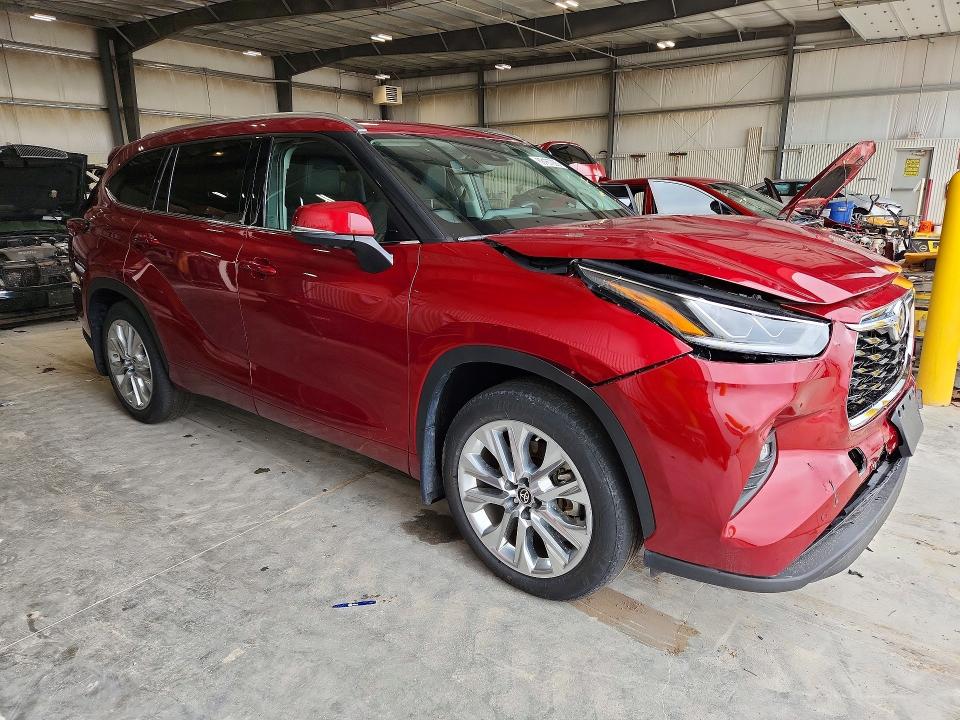 Photo 4 from auction – 2021 TOYOTA HIGHLANDER with VIN 5TDDZRBH0MS150501