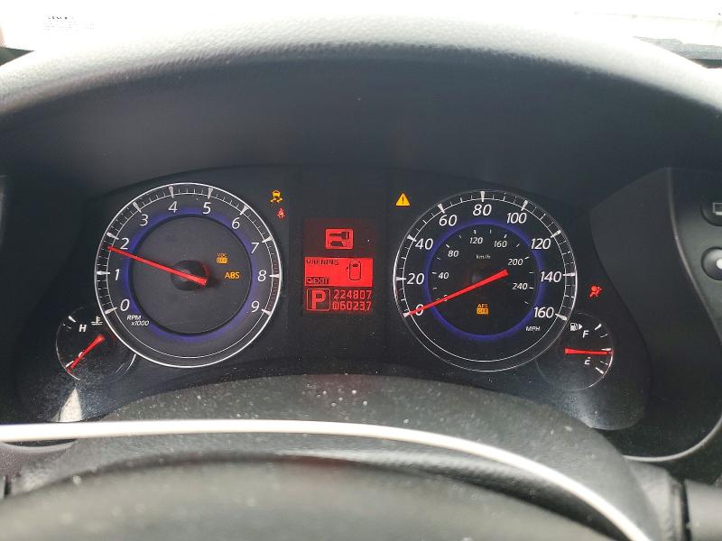 Photo 9 from auction – 2008 INFINITI EX35 with VIN JNKAJ09F18M362320