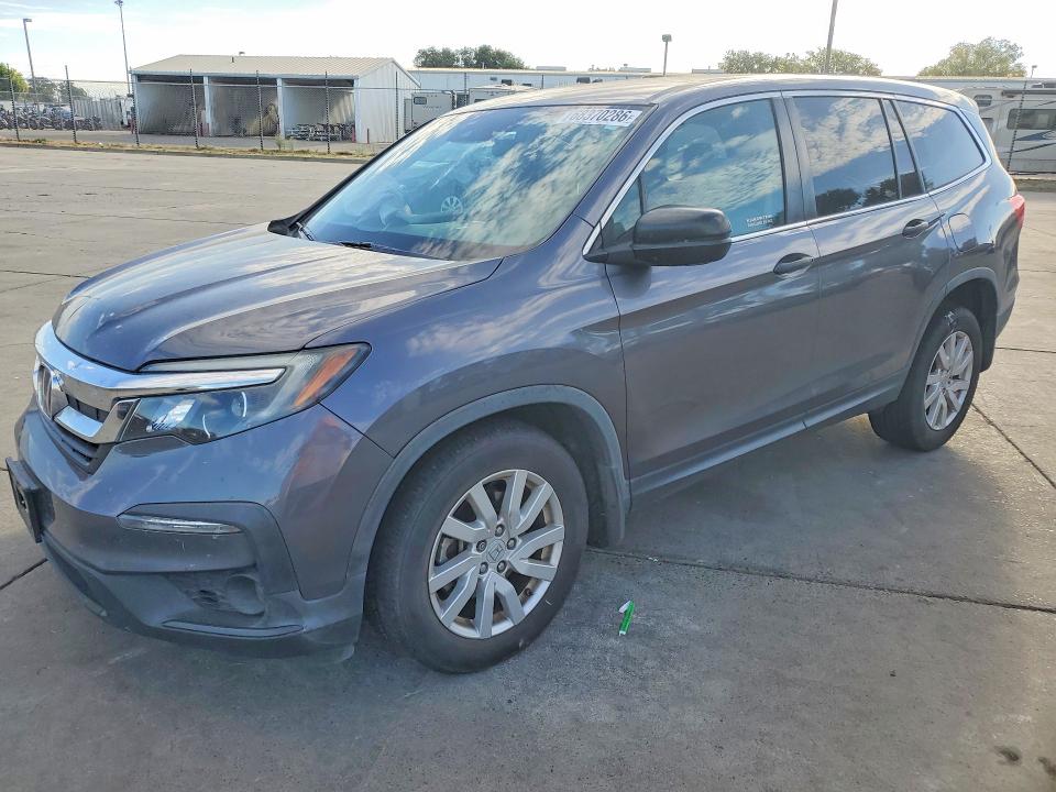 HONDA PILOT 2020 with VIN 5FNYF6H12LB006230 - Photo from auction