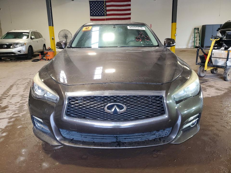 Photo 5 from auction – 2014 INFINITI Q50 with VIN JN1BV7ARXEM685420