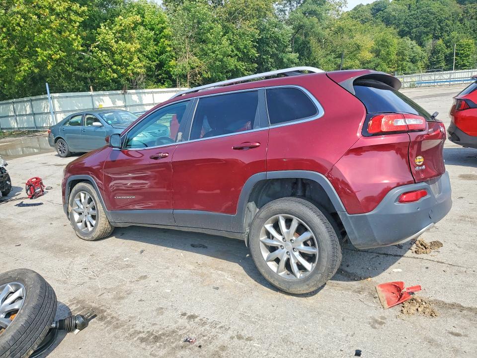 Снимка 2 от търг – 2018 JEEP CHEROKEE с VIN 1C4PJMDB3JD617143