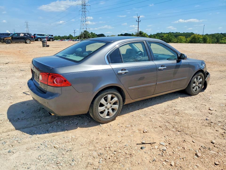Photo 3 from auction – 2008 KIA OPTIMA with VIN KNAGE124985244280