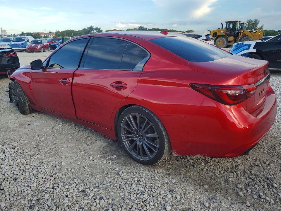 Снимка 2 от търг – 2023 INFINITI Q50 с VIN JN1FV7DPXPM570363