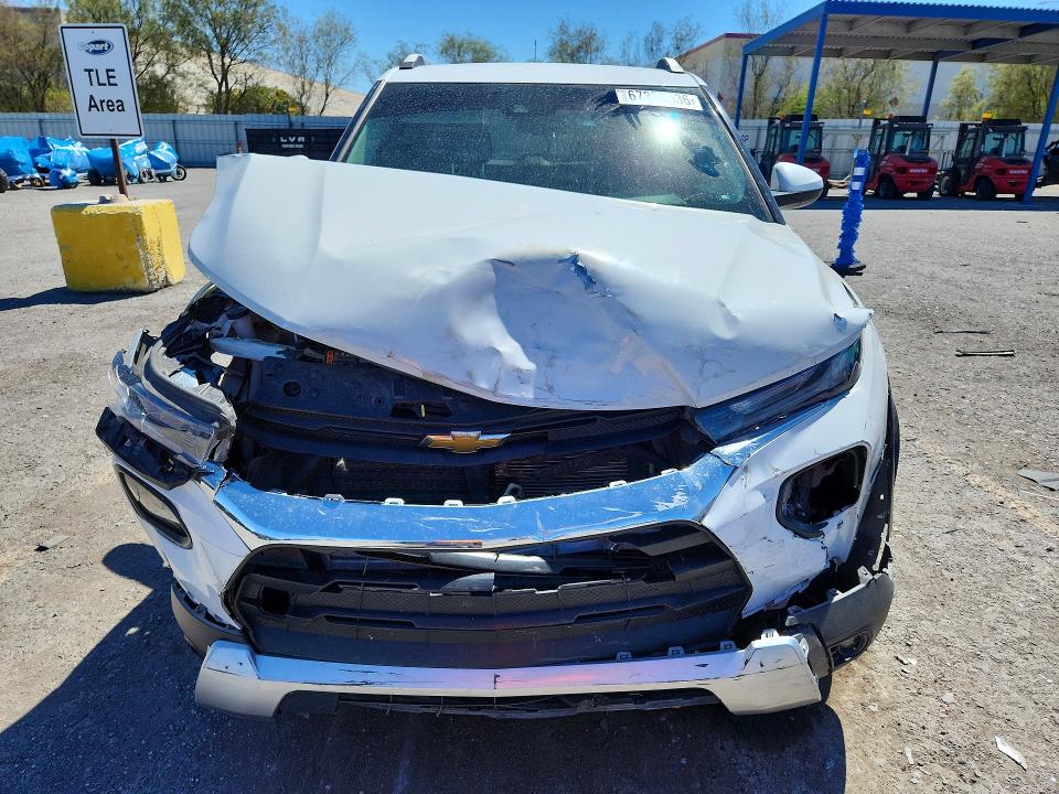 Photo 5 from auction – 2022 CHEVROLET TRAILBLAZER with VIN KL79MPS28NB013168