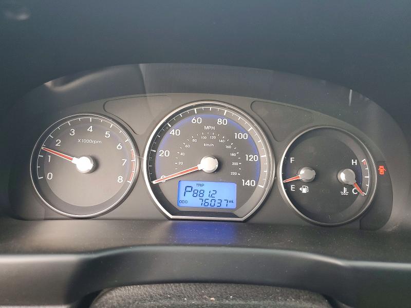 Photo 9 from auction – 2010 HYUNDAI SANTA FE with VIN 5NMSG3AB5AH389774