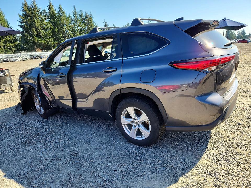 Photo 2 from auction – 2023 TOYOTA HIGHLANDER with VIN 5TDKDRAH8PS000518