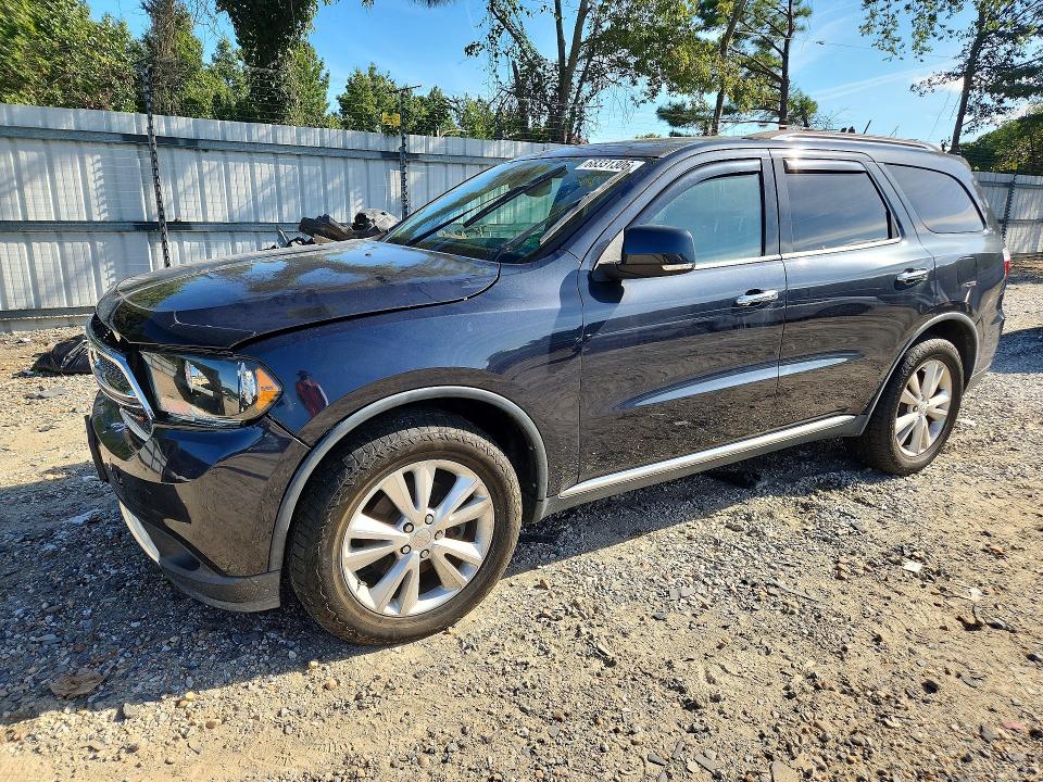 DODGE DURANGO 2013 with VIN 1C4SDHDTXDC590213 - Photo from auction