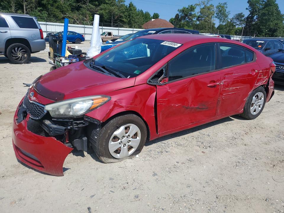 KIA FORTE 2016 with VIN KNAFK4A60G5442415 - Photo from auction