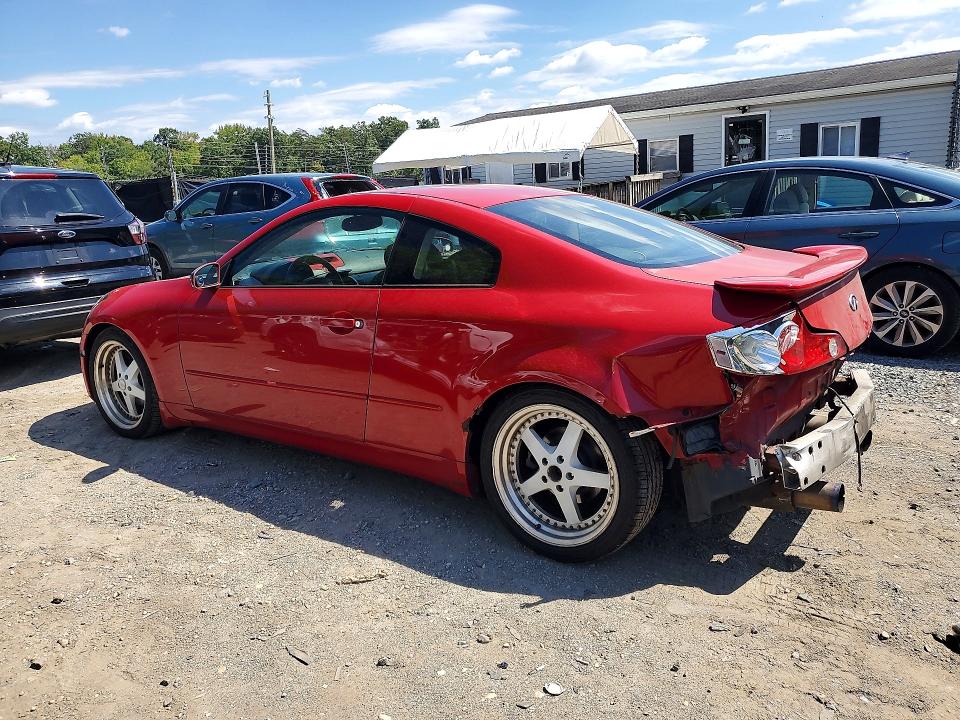 Photo 2 from auction – 2004 INFINITI G35 with VIN JNKCV54E34M806364