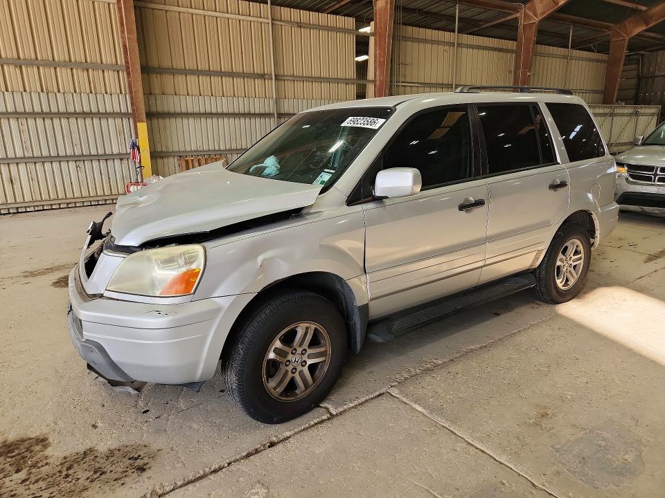 HONDA PILOT 2004 с VIN 2HKYF18574H505789 - Снимка от търг