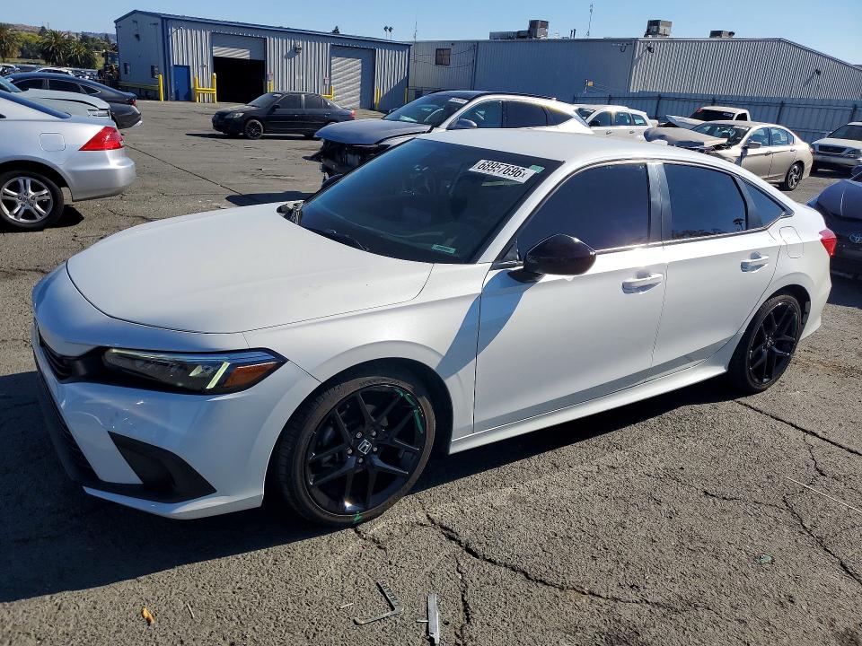 HONDA CIVIC 2022 с VIN 2HGFE2F59NH573784 - Снимка от търг