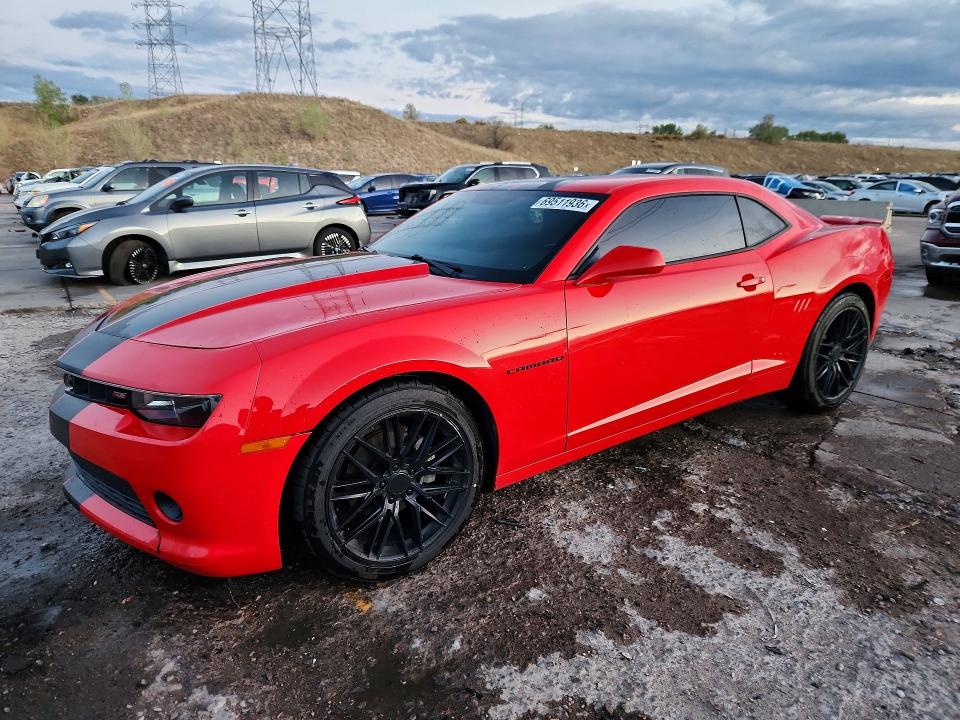 CHEVROLET CAMARO 2015 with VIN 2G1FD1E30F9179493 - Photo from auction