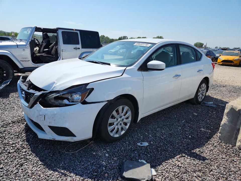 NISSAN SENTRA 2017 with VIN 3N1AB7APXHY320109 - Photo from auction