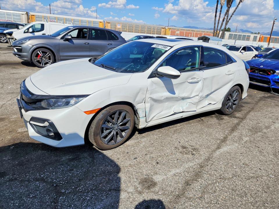 HONDA CIVIC 2020 с VIN SHHFK7H6XLU420360 - Снимка от търг