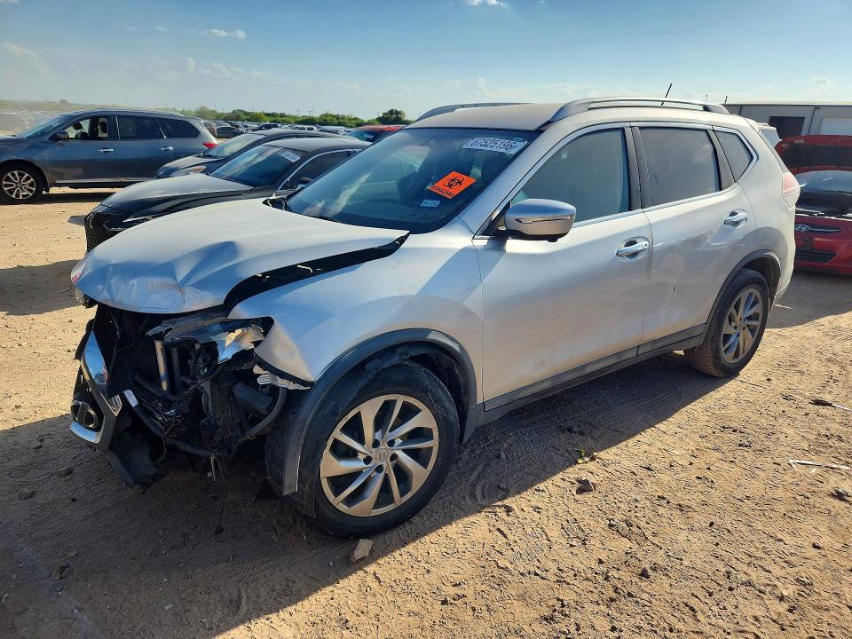 NISSAN ROGUE 2015 с VIN 5N1AT2MV2FC876830 - Снимка от търг