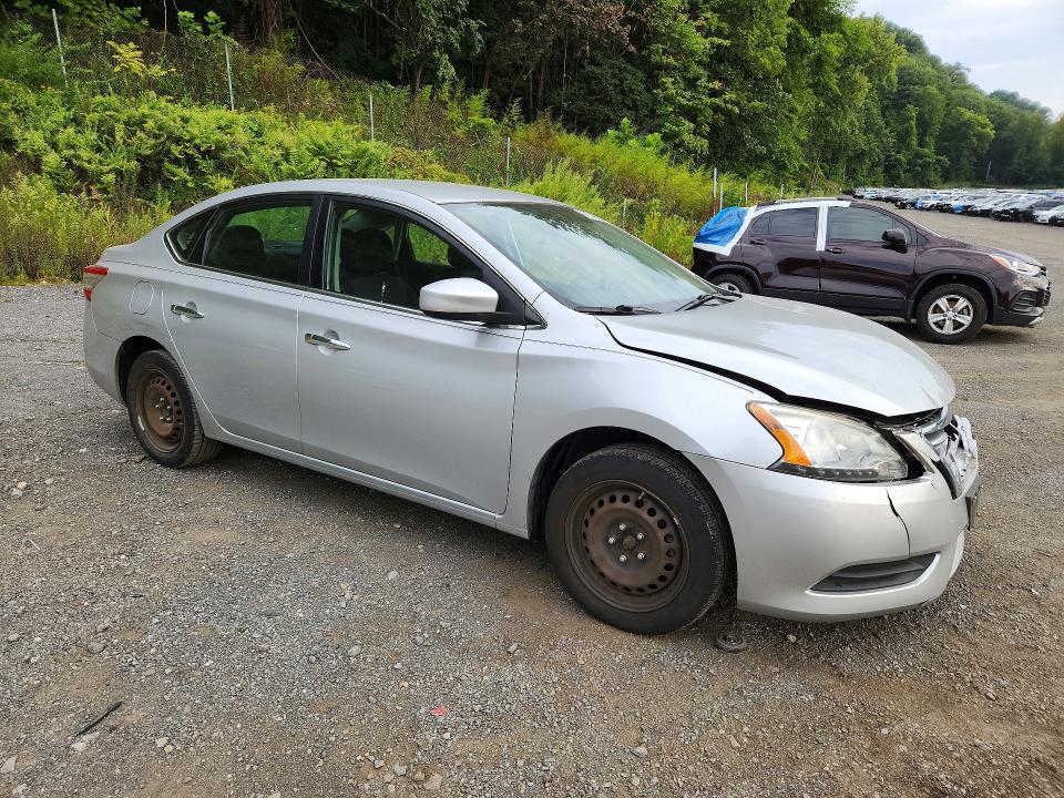 Photo 4 from auction – 2014 NISSAN SENTRA with VIN 3N1AB7AP5EY318540