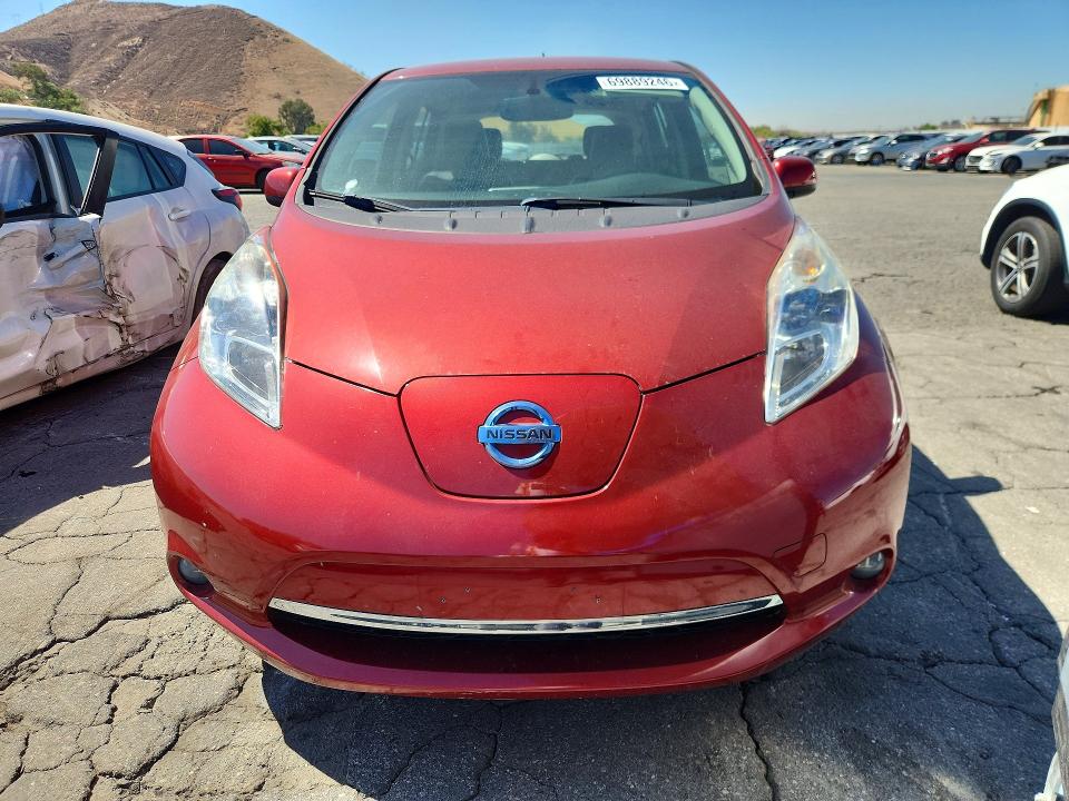 Photo 5 from auction – 2014 NISSAN LEAF with VIN 1N4AZ0CP4EC336300