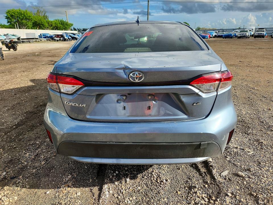 Photo 6 from auction – 2020 TOYOTA COROLLA with VIN JTDEPRAE7LJ066933