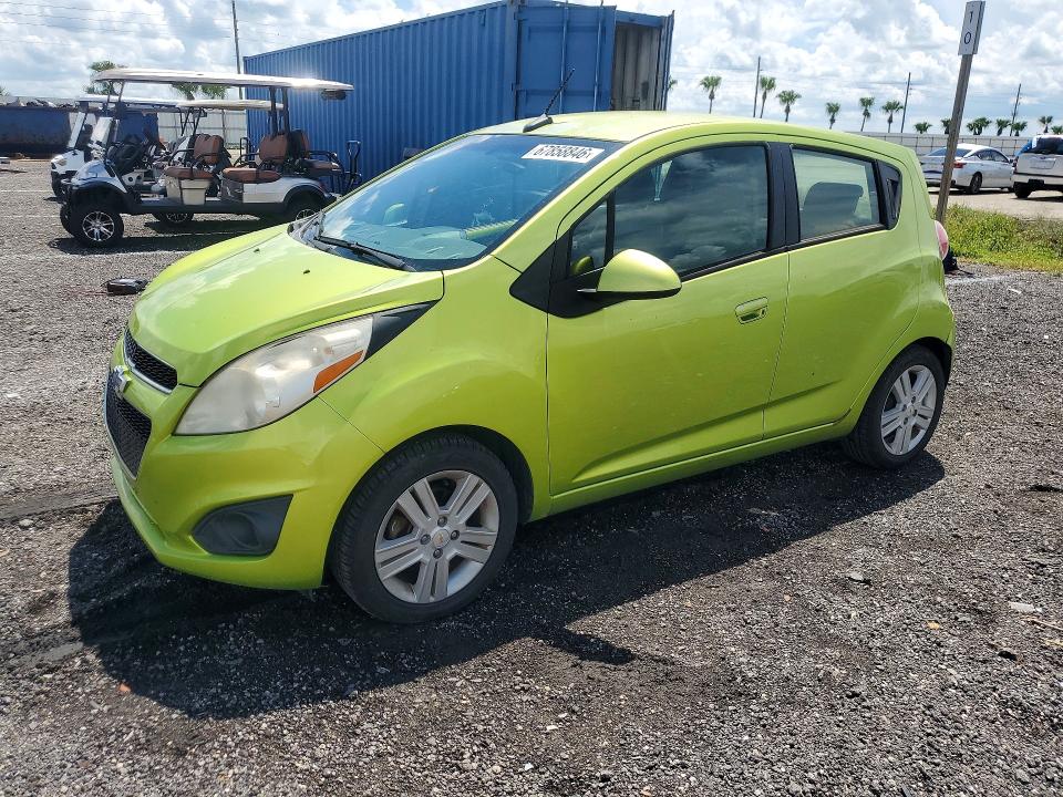 CHEVROLET SPARK 2014 with VIN KL8CB6S98EC404796 - Photo from auction