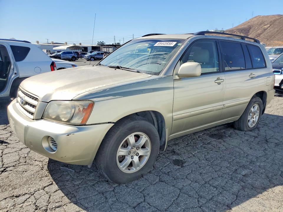 TOYOTA HIGHLANDER 2001 с VIN JTEGF21A910003542 - Снимка от търг