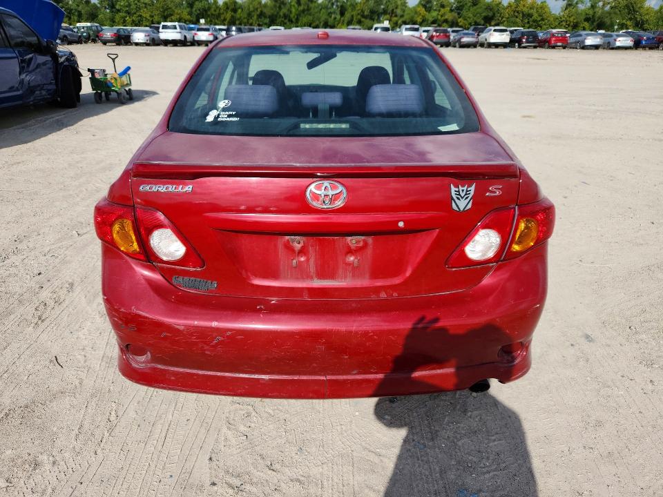 Photo 6 from auction – 2009 TOYT COROLLA with VIN 1NXBU40EX9Z027501
