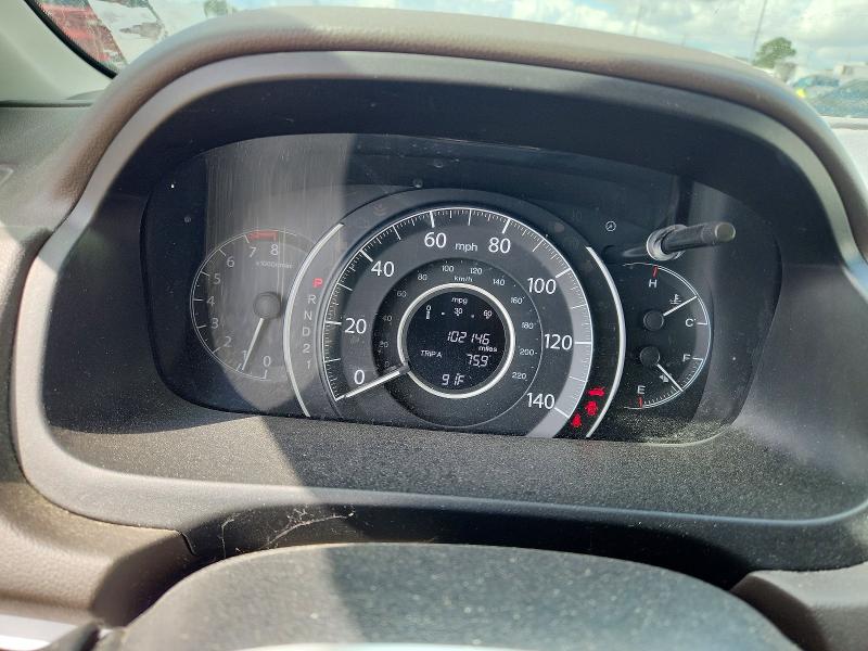 Photo 9 from auction – 2012 HONDA CR-V with VIN 5J6RM3H52CL023550