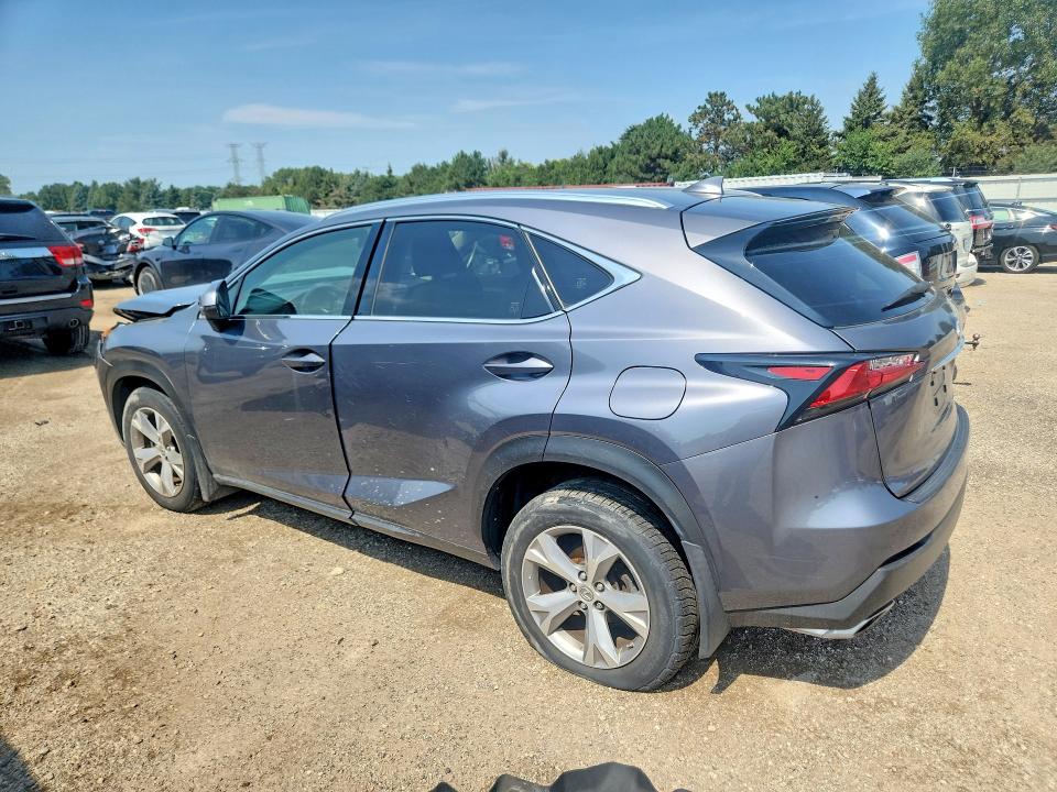 Photo 2 from auction – 2017 LEXUS NX 200T with VIN JTJBARBZXH2140656