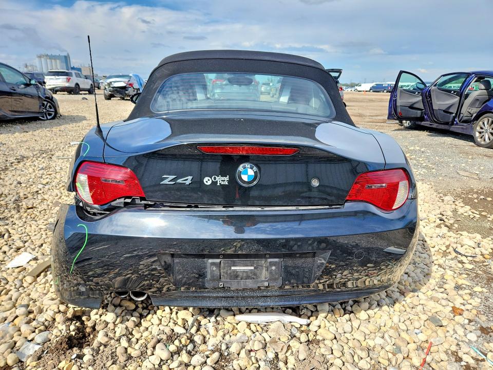 Photo 6 from auction – 2007 BMW Z4 with VIN 4USBU53597LX02970