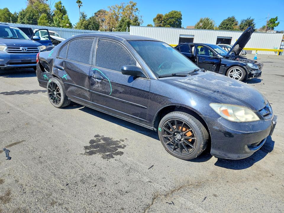 Photo 4 from auction – 2004 HONDA CIVIC with VIN 2HGES16614H615046