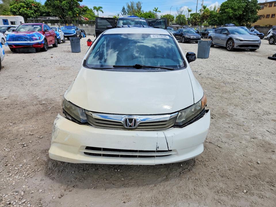 Photo 5 from auction – 2012 HONDA CIVIC with VIN 2HGFB2F6XCH554885