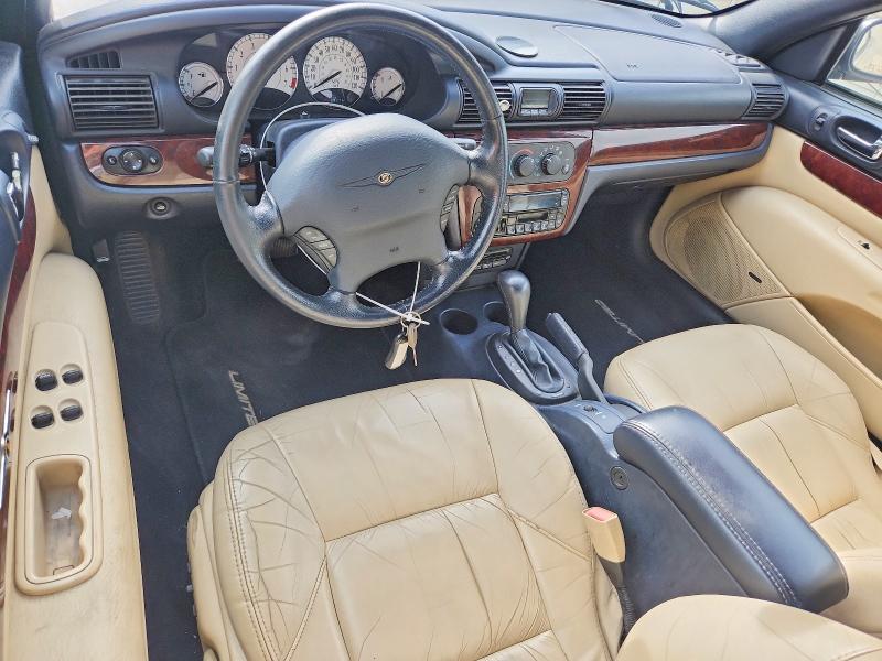 Zdjęcie 8 z aukcji – 2001 CHRYSLER SEBRING z VIN 1C3EL65U31N578520
