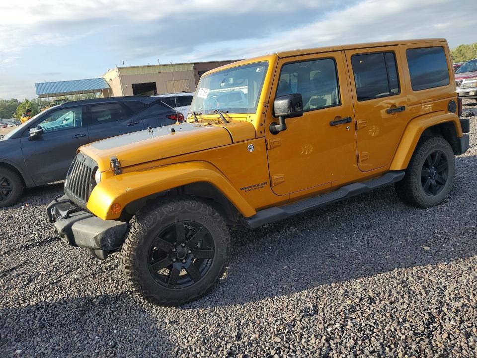 Снимка 1 от търг – 2014 JEEP WRANGLER UNLIMITED с VIN 1C4BJWEG9EL320910