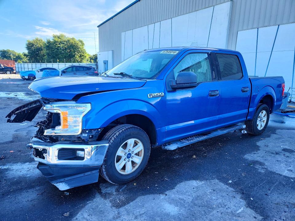 Photo 1 from auction – 2018 FORD F150 with VIN 1FTEW1CG5JKE78293