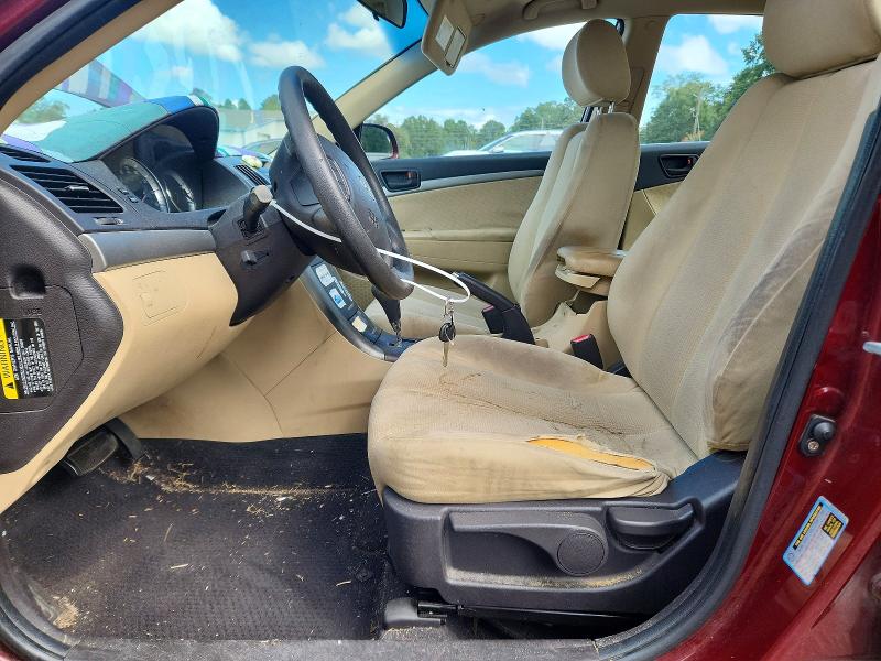 Photo 7 from auction – 2009 HYUNDAI SONATA with VIN 5NPET46C49H410175