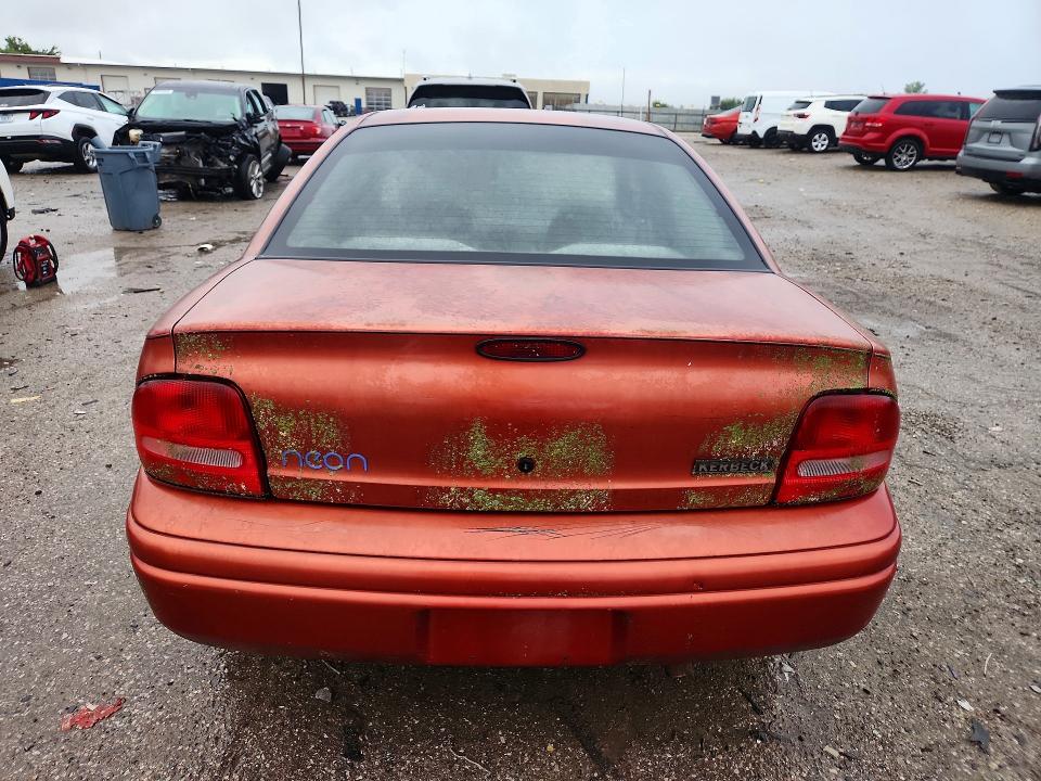 Photo 6 from auction – 1995 DODGE NEON with VIN 1B3ES47C4SD284804