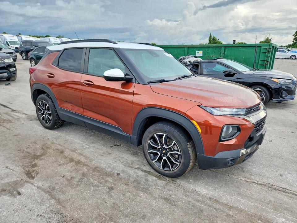 Photo 4 from auction – 2021 CHEVROLET TRAILBLAZER with VIN KL79MVSL9MB025468