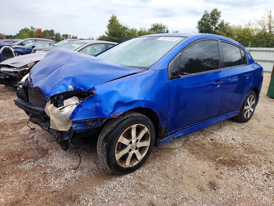 NISSAN SENTRA 2012 with VIN 3N1AB6AP1CL704294 - Photo from auction