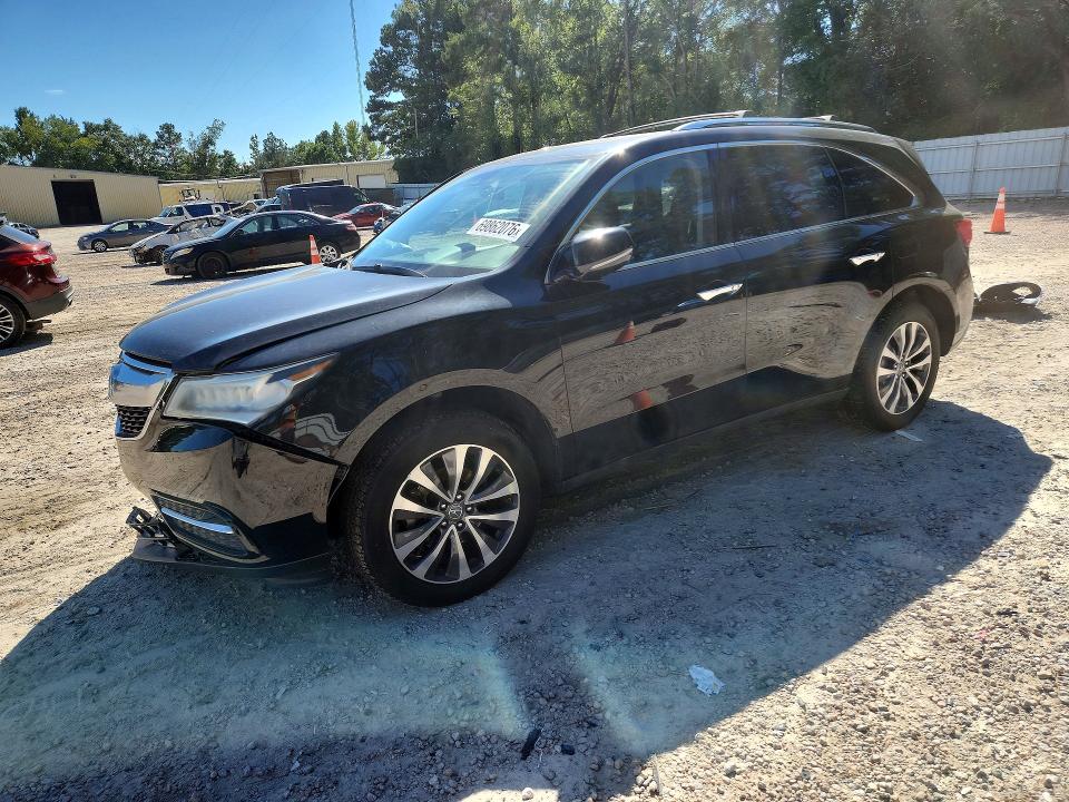 ACURA MDX 2016 с VIN 5FRYD4H43GB017973 - Снимка от търг