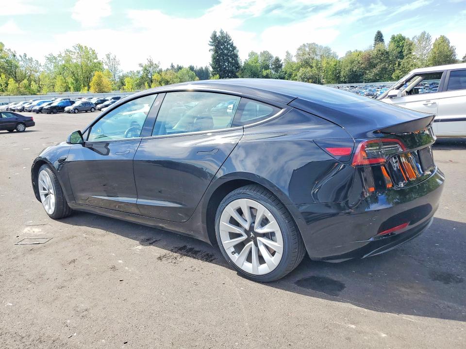 صورة رقم 2 من المزاد - 2022 TESLA MODEL 3 مع VIN 5YJ3E1EA1NF188879