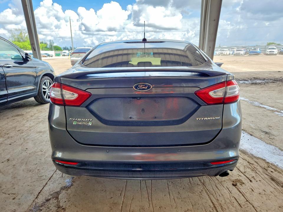 صورة رقم 6 من المزاد - 2015 FORD FUSION مع VIN 3FA6P0SU5FR102026