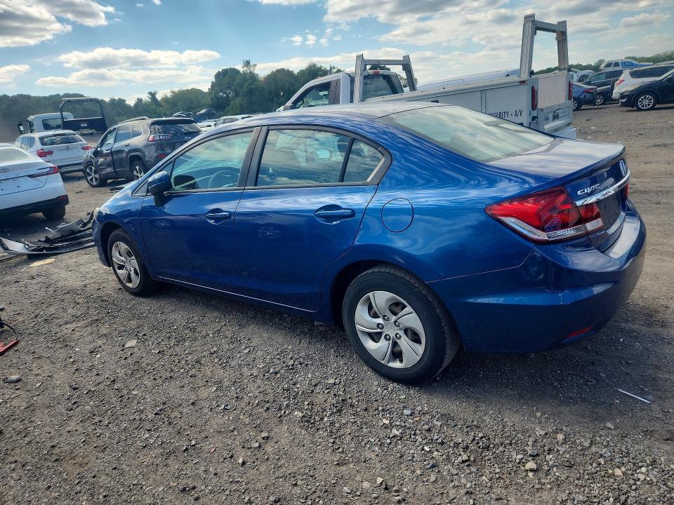 Photo 2 from auction – 2014 HONDA CIVIC with VIN 19XFB2F52EE201304